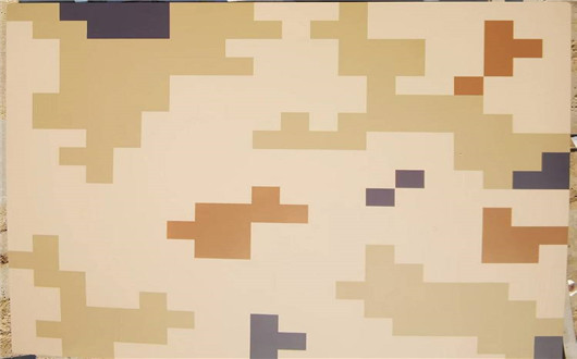 包头荒漠迷彩漆喷涂